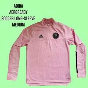 Adidas Aeroready Miami Soccer Long-Sleeve Shirt